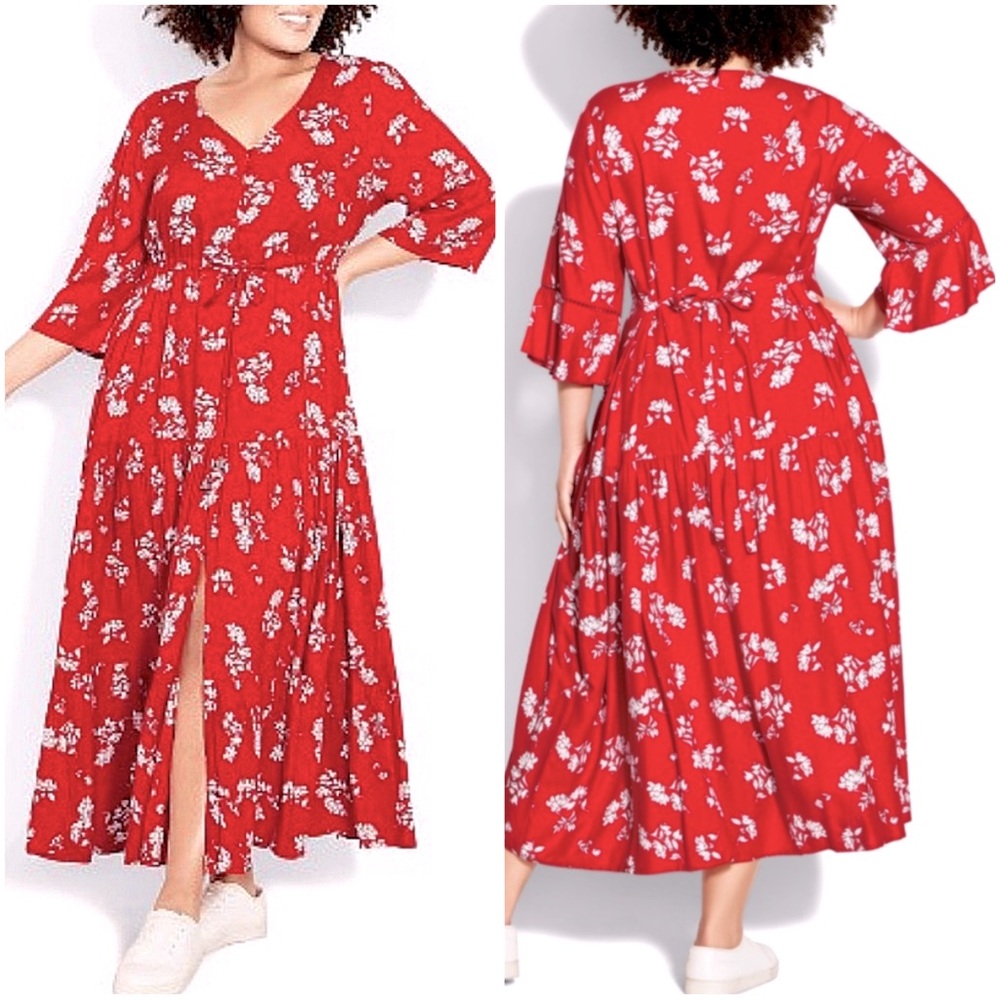 LORALETTE beautiful red dress